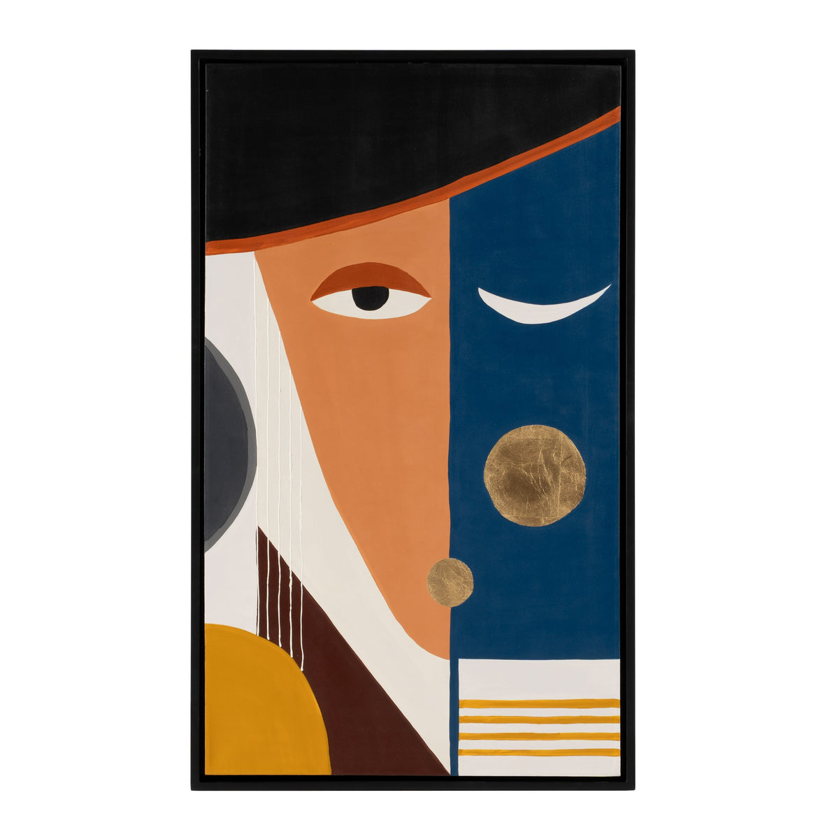 Colors Face - Modern 35" x 59" Painting by VIG Furniture - View 1