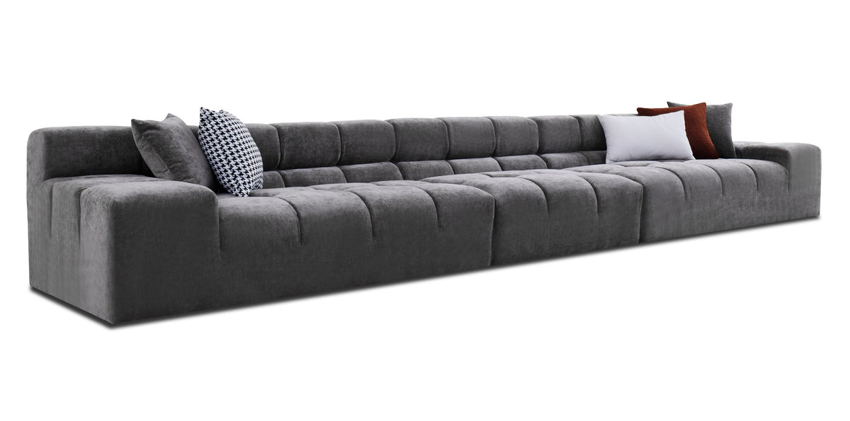 Rhonda - Modern Grey Fabric Modular Sectional Sofa by VIG Furniture - View 3