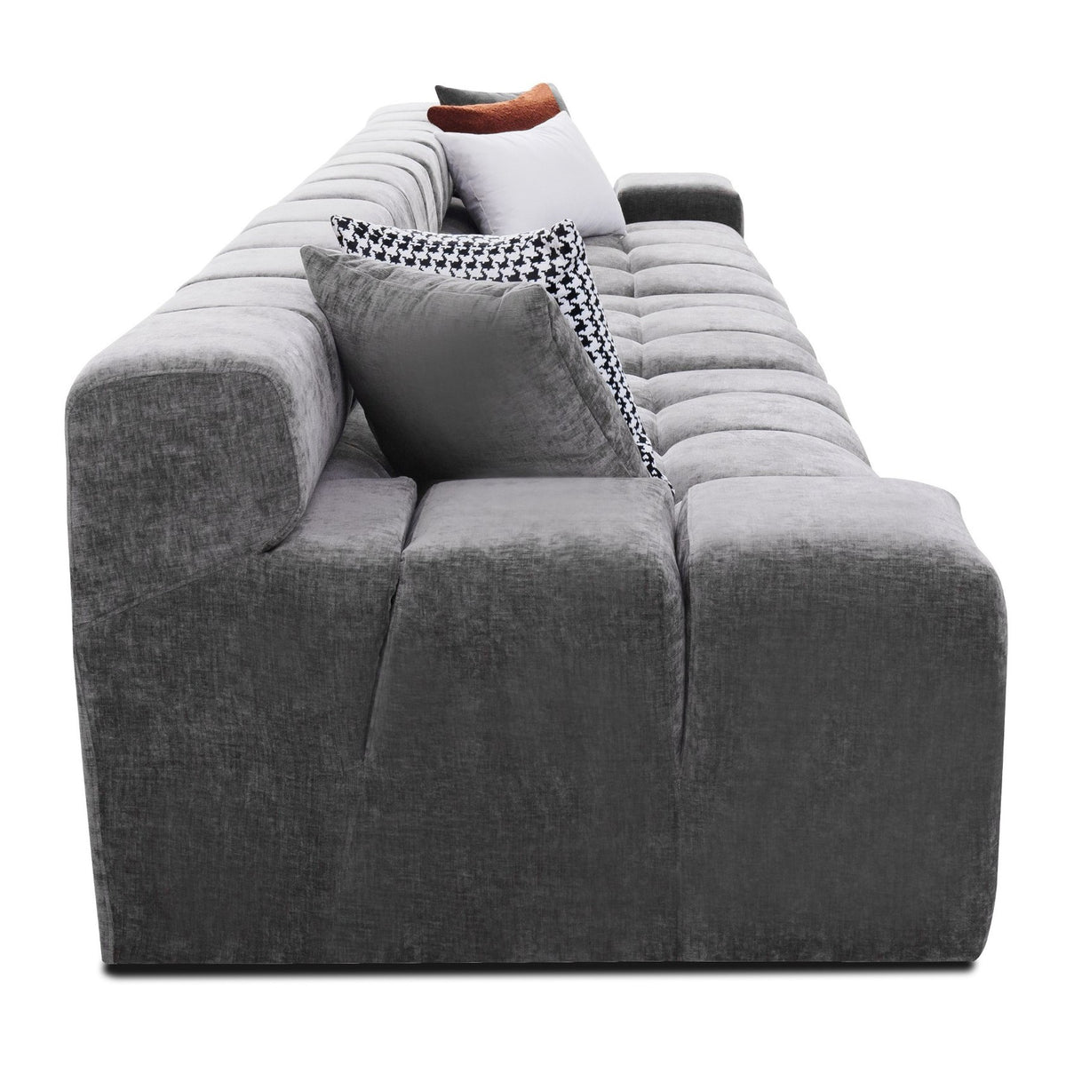 Rhonda - Modern Grey Fabric Modular Sectional Sofa by VIG Furniture - View 4