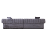 Moreno - Modern Grey Fabric 4-Seater Sofa by VIG Furniture - View 8