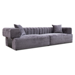 Moreno - Modern Grey Fabric 4-Seater Sofa by VIG Furniture - View 6