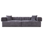 Moreno - Modern Grey Fabric 4-Seater Sofa by VIG Furniture - View 1