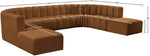 Arc - Velvet Modular Sectional