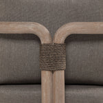 Baja - Outdoor Armchair With Cushion - Brown Eucalyptus / Brown