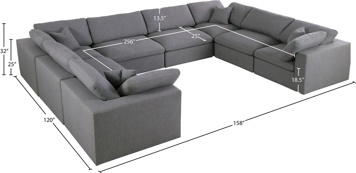 Serene - 8 Piece Modular Sectional