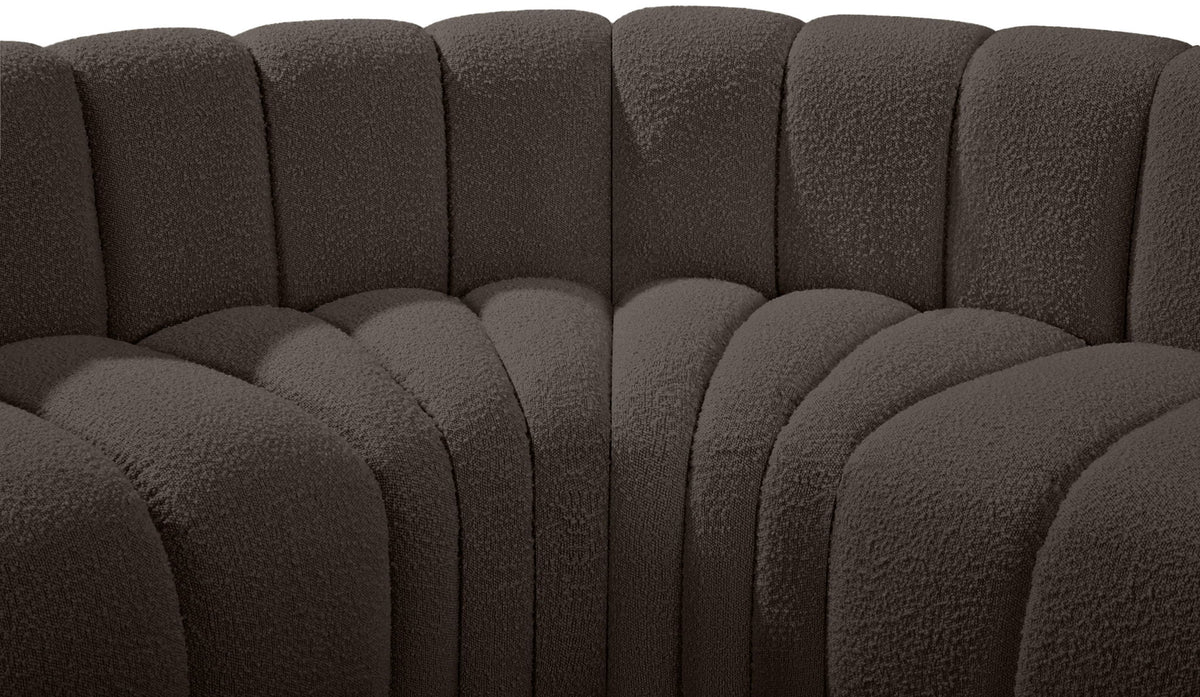 Arc - Boucle Fabric 8 Piece Modular Sofa