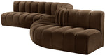 Arc - Velvet 7 Piece Modular Sofa