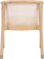 Sylvan - Vegan Leather Dining Chair (Set of 2) - Natural Frame