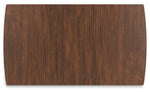 Lyncott - Rectangular Dining Room Butterfly Extension Table - Brown