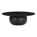Bradbury - Large Wood Coffee Table - Blackened Acacia