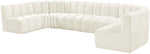 Arc - Velvet Modular U-Shaped Sectional