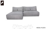 Racine - Modern Grey Fabric Modular Sectional Sofa by VIG Furniture - View 5