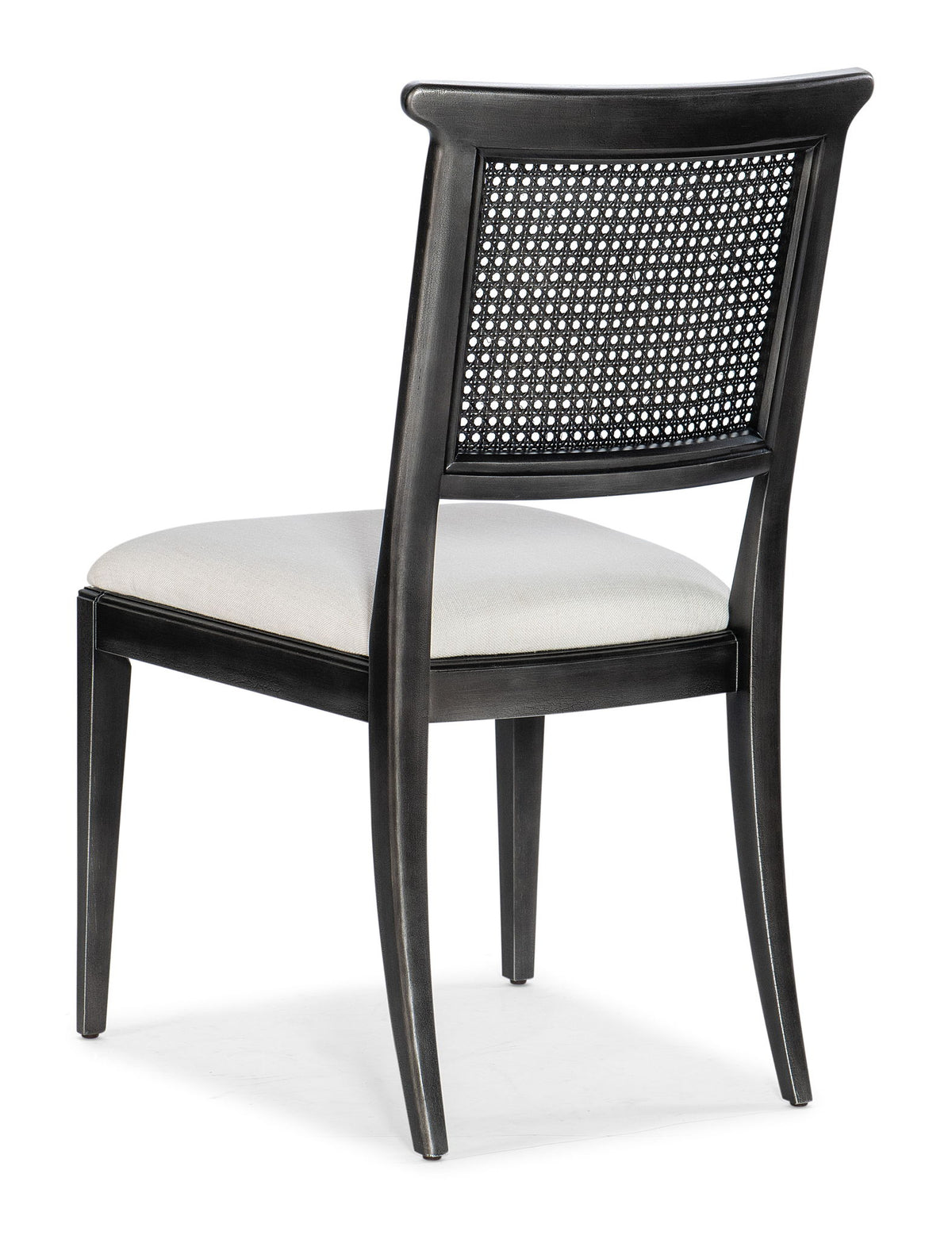 Charleston - Upholstered Seat Side Chair (Set of 2) - Black / Gray