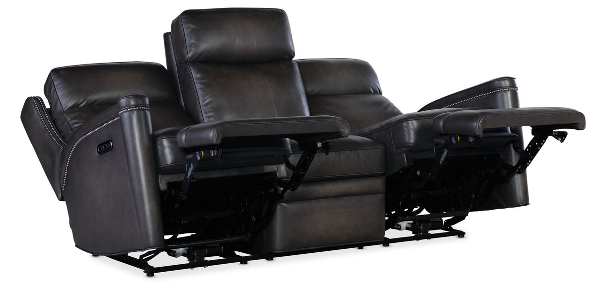 MS - Hamilton Power Sofa With Power Headrest