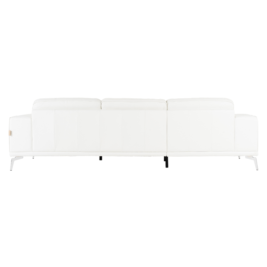 Soho - Italian White Leather Sofa by VIG Furniture - View 4