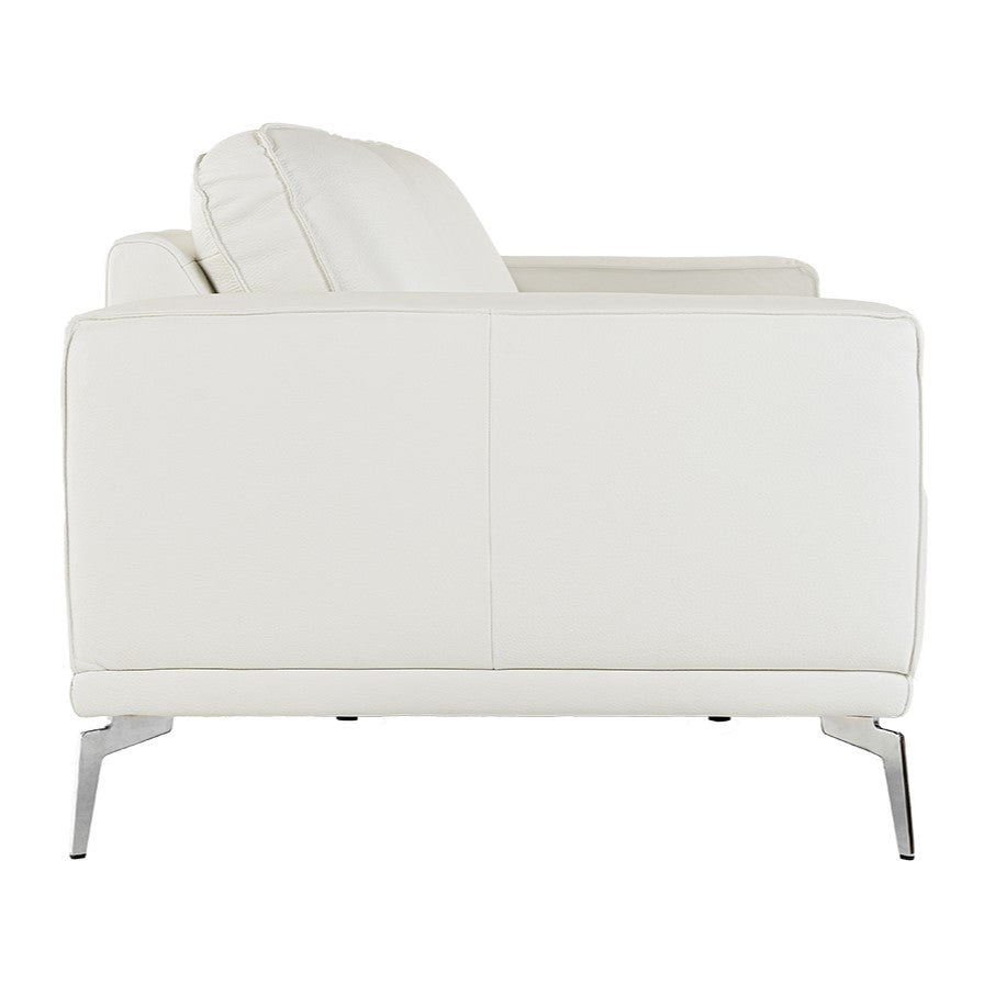 Soho - Italian White Leather Sofa by VIG Furniture - View 3