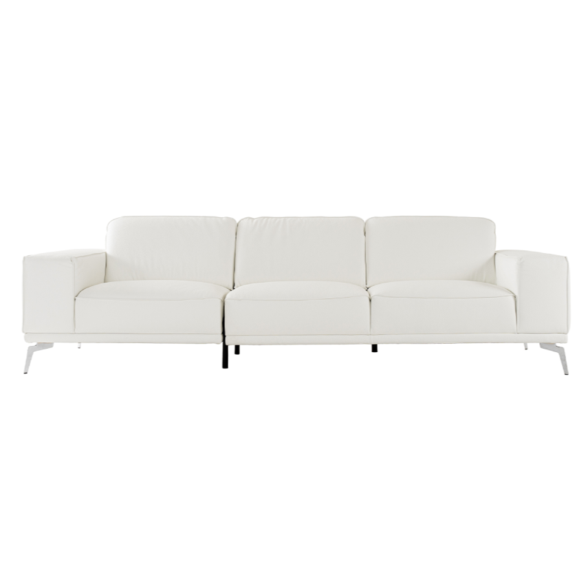 Soho - Italian White Leather Sofa by VIG Furniture - View 1