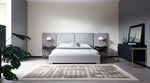 Athena & Rothsay - Modern Grey Fabric + Wenge + Gold Bedroom Set by VIG Furniture - View 19