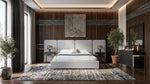 Athena - Modern Light Grey Linen + Gold Bed by VIG Furniture - View 6