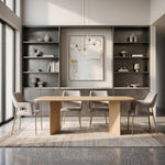 Masuda - Modern Natural Ash Rectangular Dining Table by VIG Furniture - View 8