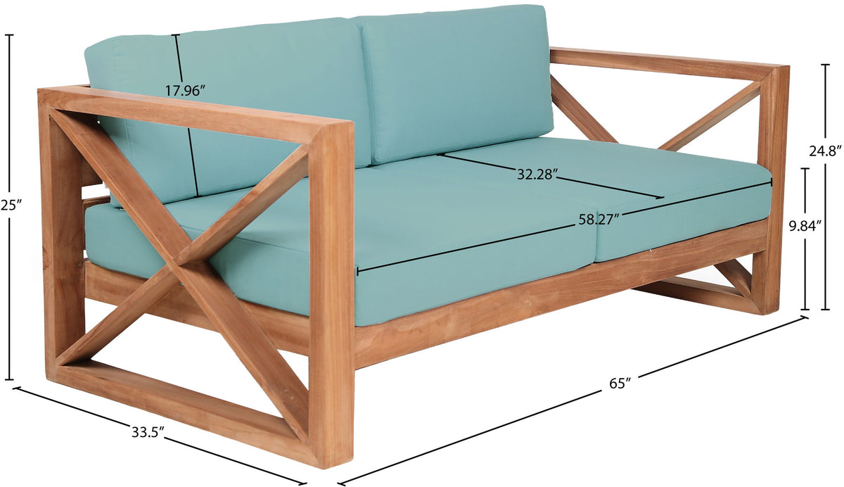 Anguilla - Water Resistant Outdoor Loveseat