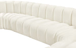 Arc - Velvet Modular U-Shaped Sectional