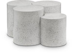 Dimple - 20" 4 Piece Modular Coffee Table - Terazzo Finish