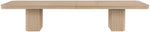 Mohari - Solid Wood And Oak Veneer 112" / 160" Dining Table