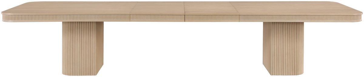 Mohari - Solid Wood And Oak Veneer 112" / 160" Dining Table