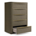Lois - Modern Beige Shagreen + Brass Chest by VIG Furniture - View 7