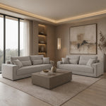 Loki - Modern Grey Fabric 4-Seat Sofa by VIG Furniture - View 7