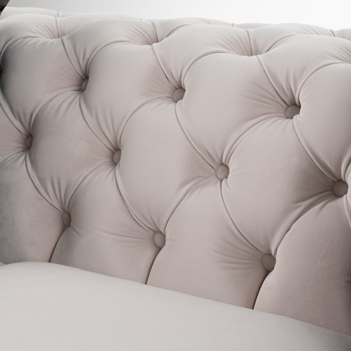 Clarice - Transitional Light Beige Velvet Sofa by VIG Furniture - View 7