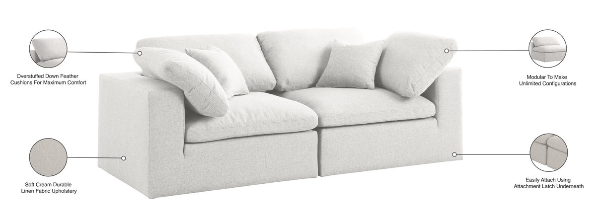Serene - Modular 2 Seat Sofa