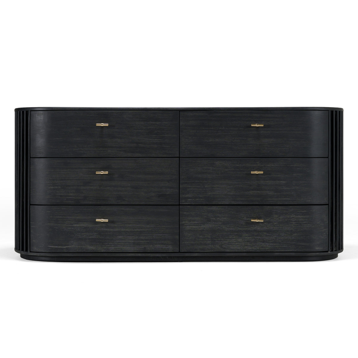 Fields - Modern Black Acacia Dresser by VIG Furniture - View 3