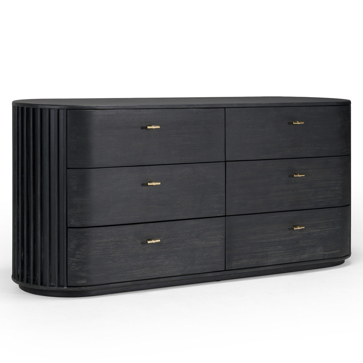 Fields - Modern Black Acacia Dresser by VIG Furniture - View 8