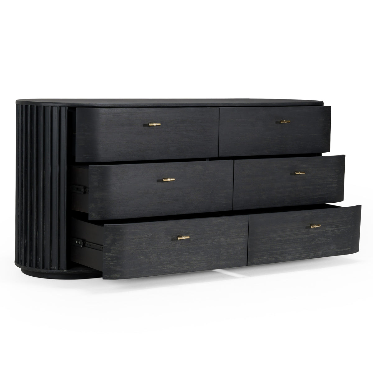 Fields - Modern Black Acacia Dresser by VIG Furniture - View 9