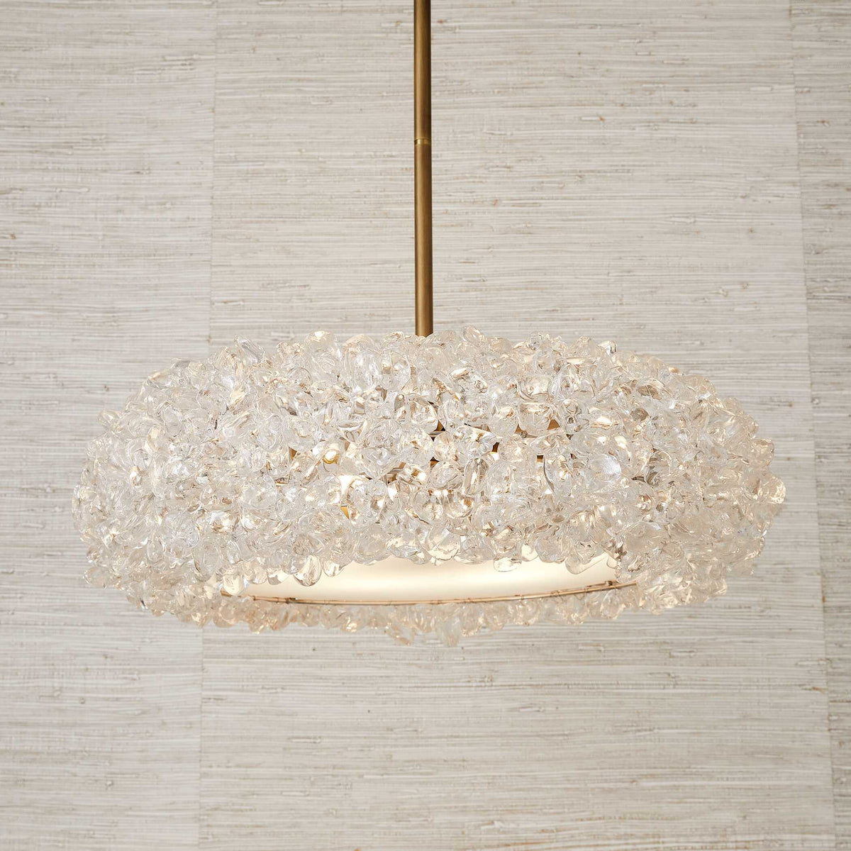 Spangled - 6 Light Pendant - Brass