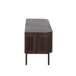Clifton - Modern Smoked Ash Tall TV Stand by VIG Furniture - View 3