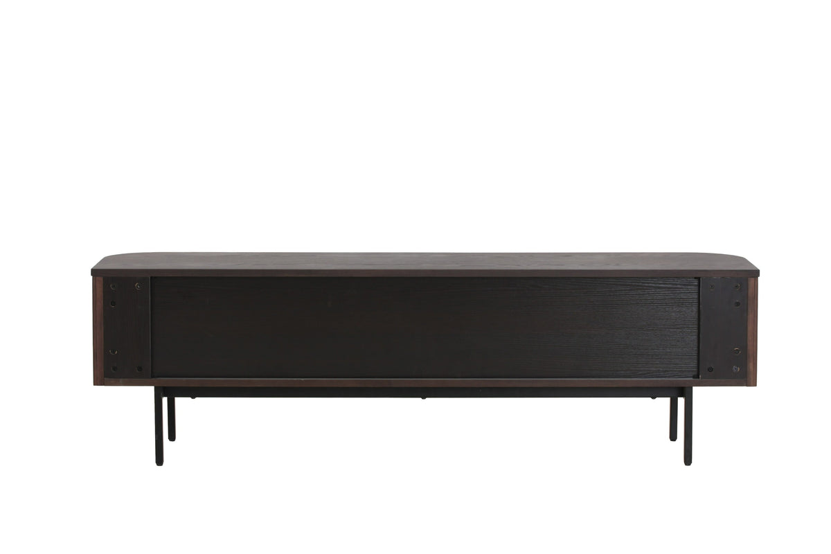 Clifton - Modern Smoked Ash Tall TV Stand by VIG Furniture - View 4