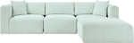 Shaggy - 4 Piece Modular Sectional