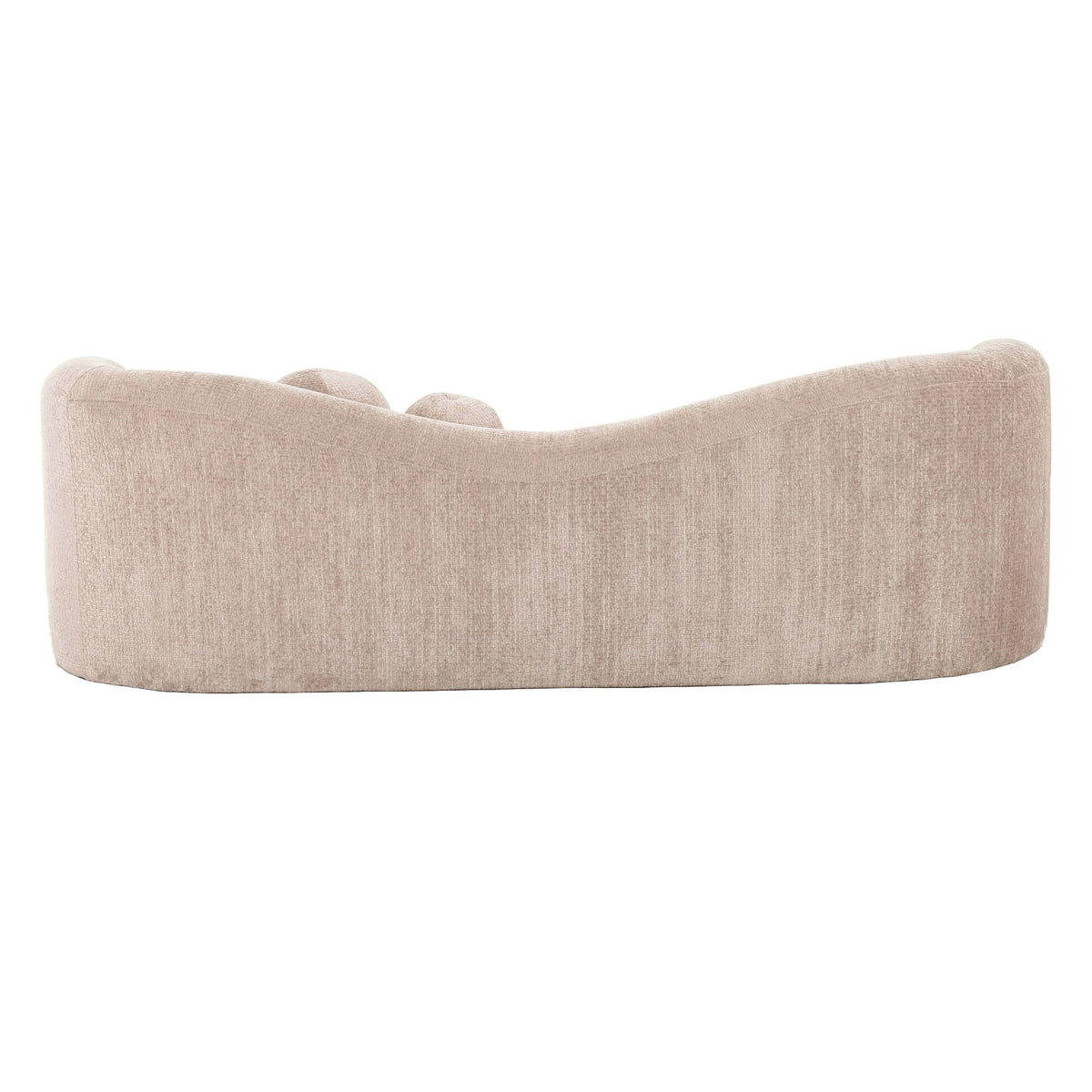 Calico - Contemporary Beige Weave Fabric 3-Seat Sofa by VIG Furniture - View 3