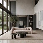 Calico - Contemporary Beige Weave Fabric 4-Seat Sofa by VIG Furniture - View 7