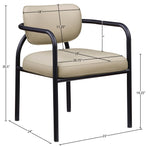 Serava - Vegan Leather Upholstered Dining Chair (Set of 2)