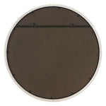 Crystalline - Round Mirror - White