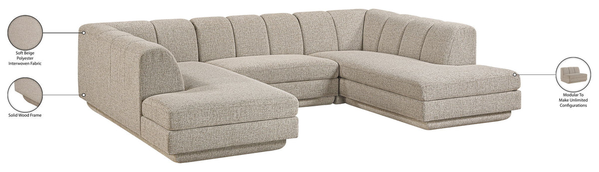 Modari - Sectional - Beige