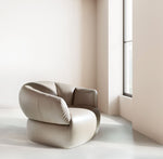 CC - Aria Swivel Chair - Dark Gray
