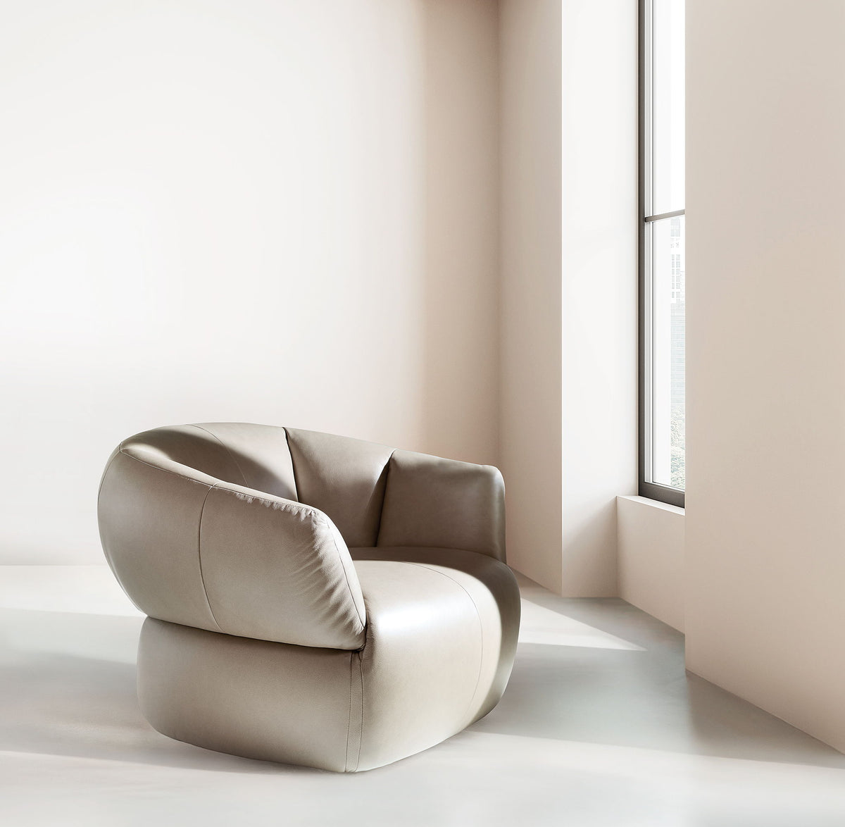 CC - Aria Swivel Chair - Dark Gray