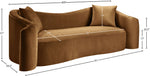 Destin - Sofa - Saddle