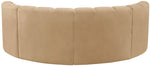 Arc - Velvet 4 Piece U-Shaped Modular Sofa