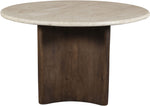 Pietra - Travertine And Mango Wood Dining Table